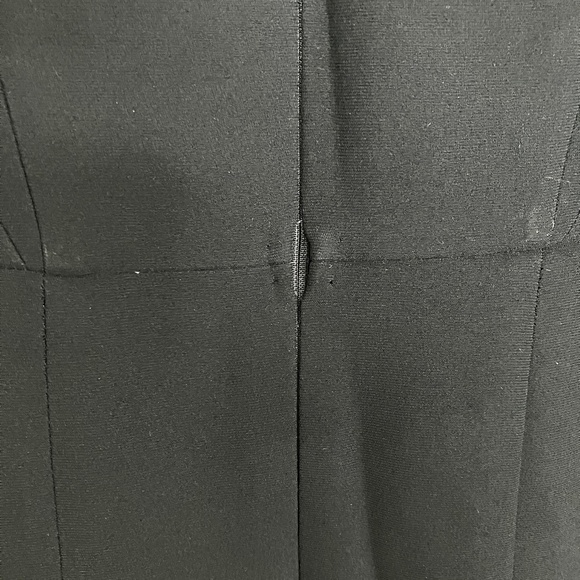 Valentino 100% silk navy midi dress size 4 - Picture 16 of 17